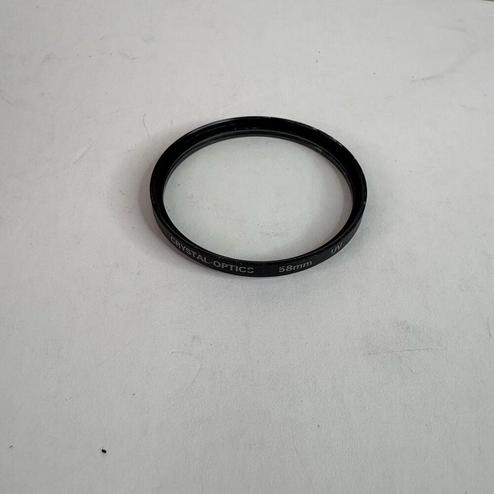 Crystal Optics Camera Filter Lens 58mm, UV, Japan, For Cannon